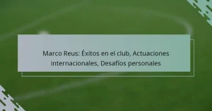 Marco Reus: Éxitos en el club, Actuaciones internacionales, Desafíos personales